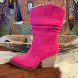 Very G Women's Morocco Pink Bootie