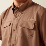 Ariat Boy's VentTEK Brown Shirt