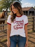 Cowgirls Make Better Lovers Ringer Tee