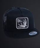 Red Dirt Deer Shed Black Mesh Patch Cap