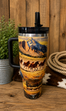 Golden Sunset Tumbler