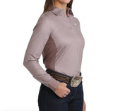 Cinch Women's Lilac Hybrid Pullover Shirt
