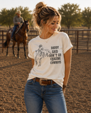 Daddy Said Don’t Go Chasing Cowboys Tee