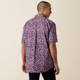 Ariat Men's Bennie Blue Paisley Shirt