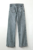 Cruel Girl's Wide Leg High Rise Jean