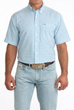 Cinch Men’s Blue & White ArenaFlex Shirt