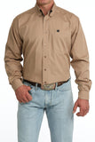Cinch Men’s Solid Khaki  Shirt