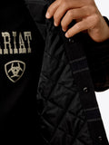 Ariat Men’s Charcoal Retro Shirt Jacket