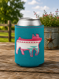 Pig Appliqué Koozie
