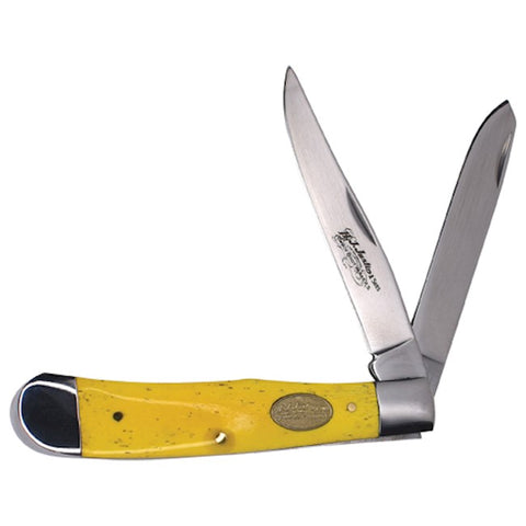 Justin Trapper Knife Yellow Bone