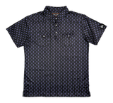 Cowboy Casual Men’s Diamond Print Polo