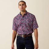 Ariat Men's Bennie Blue Paisley Shirt