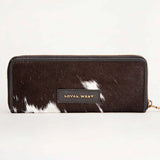 West Ranch Road Cowhide Jewelry Case