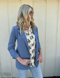 COTTON & RYE BUCKAROO BETTY LONG SLEEVE PEARL SNAP WESTERN SHIRT