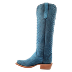 R. Watson Women’s Denim Python Western Boot