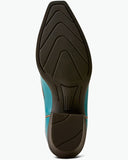 Ariat Girls Casanova Western Boot Snip Toe - Blue