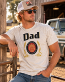 Dad A Fine Man & Patriot Tee