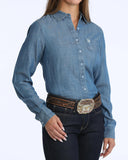 Cinch Women's Denim Snap Shirt