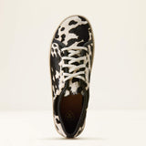 Ariat Women's Skylar Black & White Hair-On Shoe