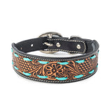 Myra Turquoise Trail Cowboy Dog Collar