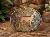 Gold & Silver Lamb Buckle