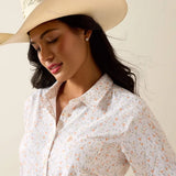 Ariat Women's Kirby Pro Cornhusk Floral Print Shirt