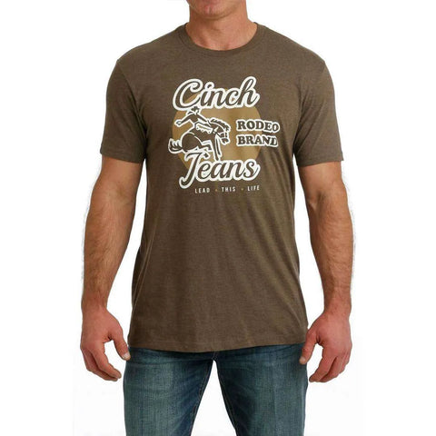 Cinch Jeans Rodeo Brand Tee - Brown
