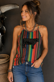 Herd That Serape Angus Tank Top