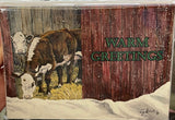CJ Brown “Warm Greetings” notecard