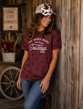 World Needs More Cowboys Star Tee