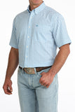 Cinch Men’s Blue & White ArenaFlex Shirt