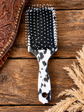 Spotted Cow Hairbrush