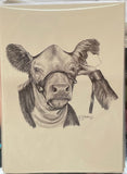 CJ Brown “Hereford Halter Power” Notecard