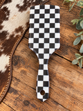 Checkered Hairbrush
