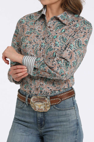 Cinch Women’s Multi Color Floral Print Shirt