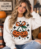 Pumpkin Bow Crewneck