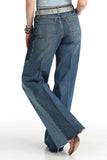 Cruel Women's Wide Leg Moderate Rise Jeans
