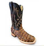 Cowtown Men’s Pirarucu “Big Bass” Ginger Brandy Boots