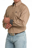 Cinch Men’s Solid Khaki  Shirt