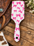Pink Bows Hairbrush
