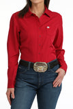 Cinch Women's Arenaflex Solid Pink Shirt