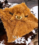 Assorted Farm Animals Lovey Blanket
