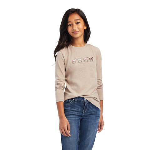 Ariat Girl's Horse of Different Color Tee
