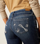 Ariat Women's Midnight Mid Rise Camila Trouser Jean