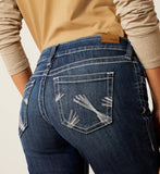 Ariat Women's Midnight Mid Rise Camila Trouser Jean