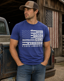 Beer, Bacon, Guns & Freedom Tee