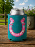 Horseshoe Appliqué Koozies