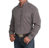 Cinch Men's Purple Print Arenaflex Shirt