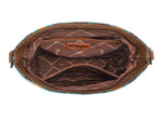 Wrangler Aztec Distressed Print Dual Sided Print Hobo Bag/Crossbody