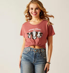 Ariat Herd That Tee - Red Clay Heather